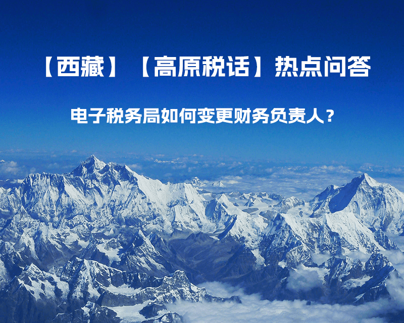 電子稅務(wù)局如何變更財(cái)務(wù)負(fù)責(zé)人？