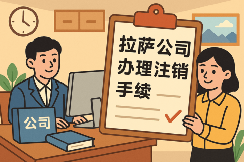 公司不經營了，怎么在拉薩辦理注銷手續？